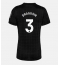 Strój piłkarski Tottenham Hotspur Radu Dragusin #3 Koszulka Wyjazdowej damskie 2025-26 Krótki Rękaw