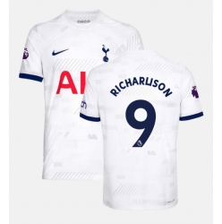 Strój piłkarski Tottenham Hotspur Richarlison Andrade #9 Koszulka Podstawowej 2023-24 Krótki Rękaw