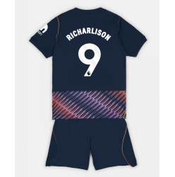 Strój piłkarski Tottenham Hotspur Richarlison #9 Koszulka Wyjazdowej dziecięce 2026-27 Krótki Rękaw (+ Krótkie spodenki)