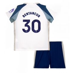 Strój piłkarski Tottenham Hotspur Rodrigo Bentancur #30 Koszulka Podstawowej dziecięce 2025-26 Krótki Rękaw (+ Krótkie spodenki)