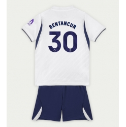Strój piłkarski Tottenham Hotspur Rodrigo Bentancur #30 Koszulka Podstawowej dziecięce 2026-27 Krótki Rękaw (+ Krótkie spodenki)