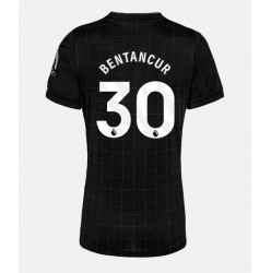Strój piłkarski Tottenham Hotspur Rodrigo Bentancur #30 Koszulka Wyjazdowej damskie 2025-26 Krótki Rękaw