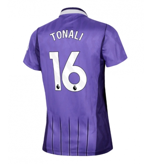 Strój piłkarski Tottenham Hotspur Sandro Tonali #16 Koszulka Trzeciej damskie 2026-27 Krótki Rękaw Strój piłkarski Tottenham Hotspur Sandro Tonali #16 Koszulka Trzeciej damskie 2026-27 Krótki Rękaw
