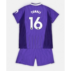 Strój piłkarski Tottenham Hotspur Sandro Tonali #16 Koszulka Trzeciej dziecięce 2026-27 Krótki Rękaw (+ Krótkie spodenki)