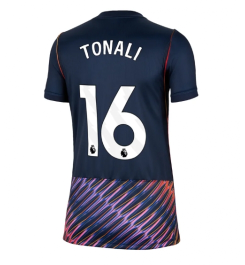 Strój piłkarski Tottenham Hotspur Sandro Tonali #16 Koszulka Wyjazdowej damskie 2026-27 Krótki Rękaw Strój piłkarski Tottenham Hotspur Sandro Tonali #16 Koszulka Wyjazdowej damskie 2026-27 Krótki Rękaw