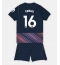 Strój piłkarski Tottenham Hotspur Sandro Tonali #16 Koszulka Wyjazdowej dziecięce 2026-27 Krótki Rękaw (+ Krótkie spodenki)