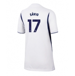 Strój piłkarski Tottenham Hotspur Savio #17 Koszulka Podstawowej damskie 2026-27 Krótki Rękaw