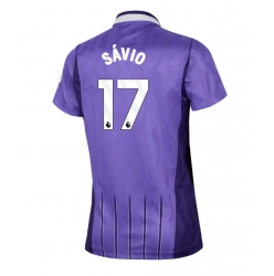 Strój piłkarski Tottenham Hotspur Savio #17 Koszulka Trzeciej damskie 2026-27 Krótki Rękaw