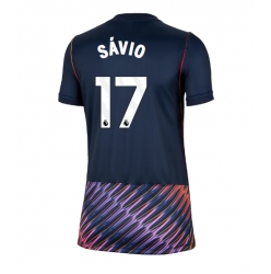 Strój piłkarski Tottenham Hotspur Savio #17 Koszulka Wyjazdowej damskie 2026-27 Krótki Rękaw