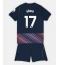 Strój piłkarski Tottenham Hotspur Savio #17 Koszulka Wyjazdowej dziecięce 2026-27 Krótki Rękaw (+ Krótkie spodenki)