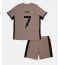 Strój piłkarski Tottenham Hotspur Son Heung-min #7 Koszulka Trzeciej dziecięce 2023-24 Krótki Rękaw (+ Krótkie spodenki)