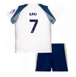Strój piłkarski Tottenham Hotspur Xavi Simons #7 Koszulka Podstawowej dziecięce 2025-26 Krótki Rękaw (+ Krótkie spodenki)