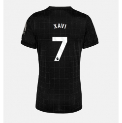 Strój piłkarski Tottenham Hotspur Xavi Simons #7 Koszulka Wyjazdowej damskie 2025-26 Krótki Rękaw