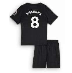 Strój piłkarski Tottenham Hotspur Yves Bissouma #8 Koszulka Wyjazdowej dziecięce 2025-26 Krótki Rękaw (+ Krótkie spodenki)