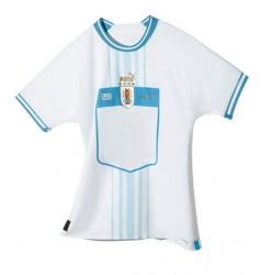 Strój piłkarski Urugwaj Koszulka Wyjazdowej MŚ 2022 Krótki Rękaw