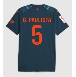 Strój piłkarski Valencia Gabriel Paulista #5 Koszulka Wyjazdowej 2023-24 Krótki Rękaw