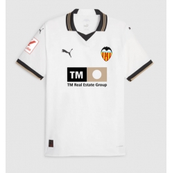 Strój piłkarski Valencia Koszulka Podstawowej 2023-24 Krótki Rękaw