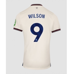 Strój piłkarski West Ham United Callum Wilson #9 Koszulka Wyjazdowej 2025-26 Krótki Rękaw