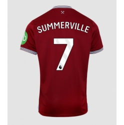 Strój piłkarski West Ham United Crysencio Summerville #7 Koszulka Podstawowej 2025-26 Krótki Rękaw