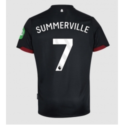 Strój piłkarski West Ham United Crysencio Summerville #7 Koszulka Wyjazdowej 2024-25 Krótki Rękaw