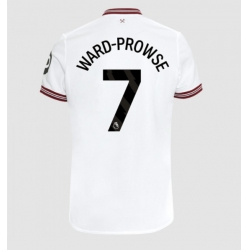 Strój piłkarski West Ham United James Ward-Prowse #7 Koszulka Wyjazdowej 2023-24 Krótki Rękaw