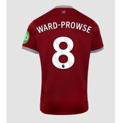 Strój piłkarski West Ham United James Ward-Prowse #8 Koszulka Podstawowej 2025-26 Krótki Rękaw