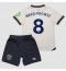 Strój piłkarski West Ham United James Ward-Prowse #8 Koszulka Wyjazdowej dziecięce 2025-26 Krótki Rękaw (+ Krótkie spodenki)
