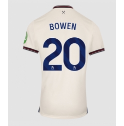 Strój piłkarski West Ham United Jarrod Bowen #20 Koszulka Wyjazdowej 2025-26 Krótki Rękaw
