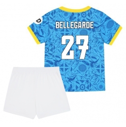 Strój piłkarski Wolves Jean-Ricner Bellegarde #27 Koszulka Trzeciej dziecięce 2025-26 Krótki Rękaw (+ Krótkie spodenki)