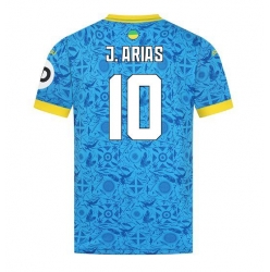 Strój piłkarski Wolves Jhon Arias #10 Koszulka Trzeciej 2025-26 Krótki Rękaw
