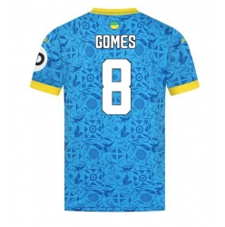 Strój piłkarski Wolves Joao Gomes #8 Koszulka Trzeciej 2025-26 Krótki Rękaw