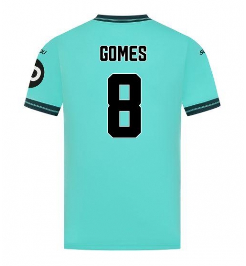 Strój piłkarski Wolves Joao Gomes #8 Koszulka Wyjazdowej 2025-26 Krótki Rękaw Strój piłkarski Wolves Joao Gomes #8 Koszulka Wyjazdowej 2025-26 Krótki Rękaw