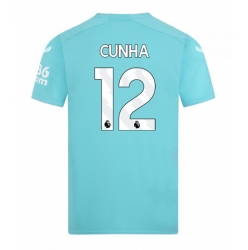 Strój piłkarski Wolves Matheus Cunha #12 Koszulka Trzeciej 2023-24 Krótki Rękaw