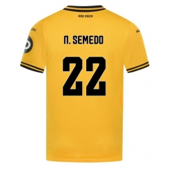 Strój piłkarski Wolves Nelson Semedo #22 Koszulka Podstawowej 2024-25 Krótki Rękaw