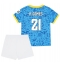 Strój piłkarski Wolves Rodrigo Gomes #21 Koszulka Trzeciej dziecięce 2025-26 Krótki Rękaw (+ Krótkie spodenki)