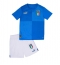 Strój piłkarski Włochy Koszulka Podstawowej dziecięce 2022 Krótki Rękaw (+ Krótkie spodenki)